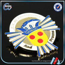 (Lp-271) Com seu próprio emblema do botão do Pin do esmalte do projeto